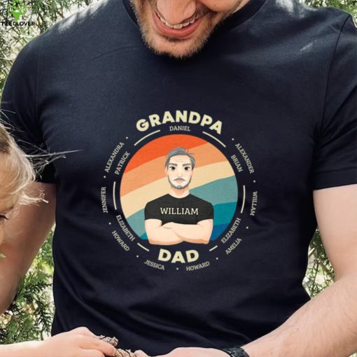 Dad Grandpa Kids Grandkids Shirt