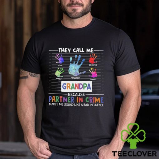 Dad Grandpa Partner In Crime Shirt