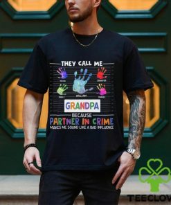 Dad Grandpa Partner In Crime Shirt