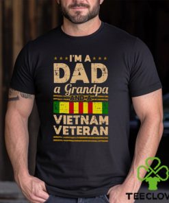 Dad Grandpa Vietnam Veteran Vintage Shirt Men's Gift T Shirt