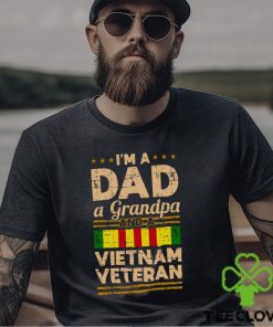 Dad Grandpa Vietnam Veteran Vintage Shirt Men's Gift T Shirt