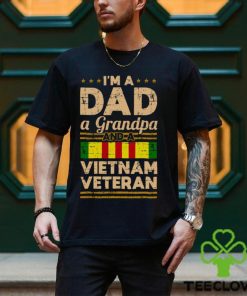 Dad Grandpa Vietnam Veteran Vintage Shirt Men's Gift T Shirt