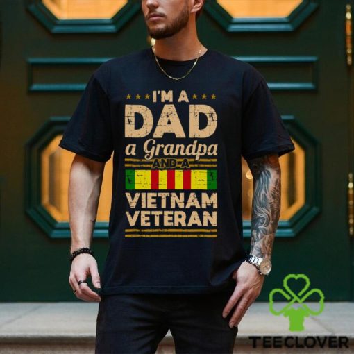 Dad Grandpa Vietnam Veteran Vintage Shirt Men’s Gift T Shirt