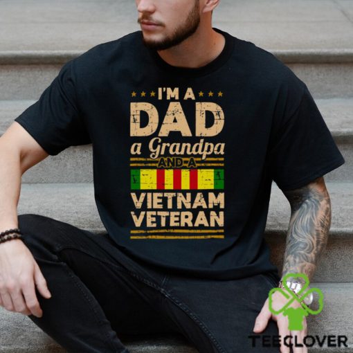 Dad Grandpa Vietnam Veteran Vintage Shirt Men’s Gift T Shirt