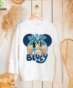 Daddy Bluey Mickey head shirt