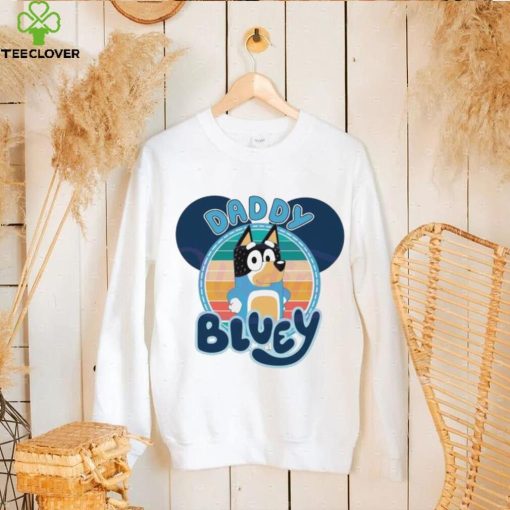 Daddy Bluey Mickey head hoodie, sweater, longsleeve, shirt v-neck, t-shirt