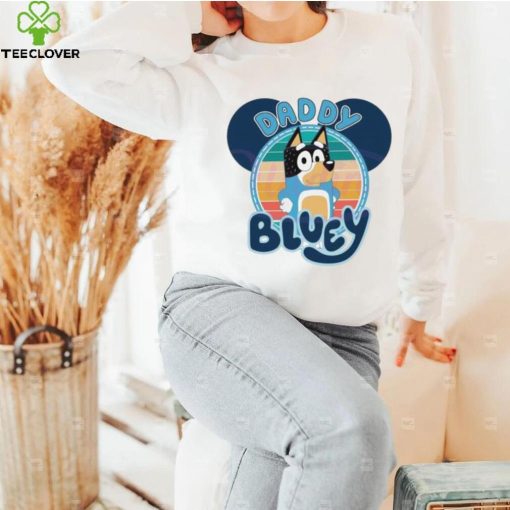 Daddy Bluey Mickey head hoodie, sweater, longsleeve, shirt v-neck, t-shirt