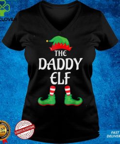 Daddy Elf Matching Group Xmas Funny Family Christmas T Shirt
