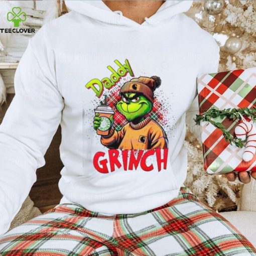 Daddy Grinch Leopard Christmas 2023V Shirt