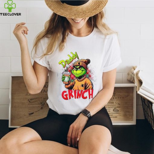 Daddy Grinch Leopard Christmas 2023V Shirt