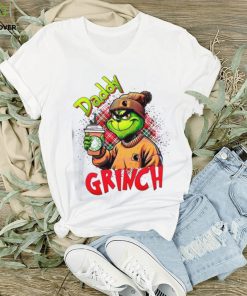 Daddy Grinch Leopard Christmas 2023V Shirt