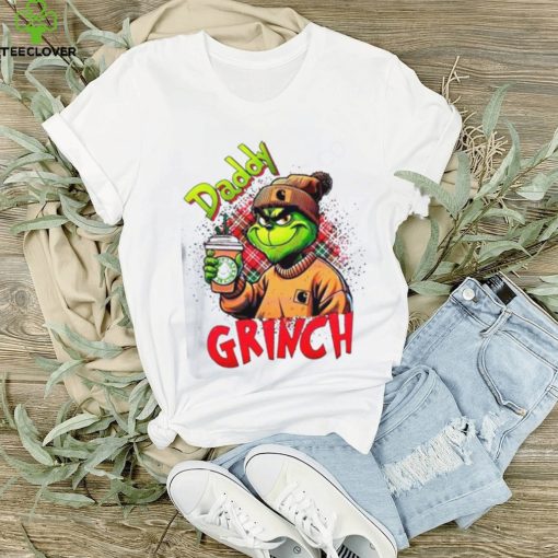 Daddy Grinch Leopard Christmas 2023V Shirt