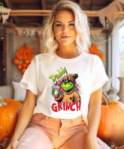 Daddy Grinch Leopard Christmas 2023V Shirt