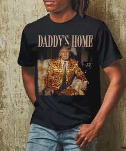 Daddy's Home Trump Shirt Trump 2024 Leopard Funny MAGA T Shirt 1 Daddy's Home Trump Shirt Trump 2024 Leopard Funny MAGA T Shirt