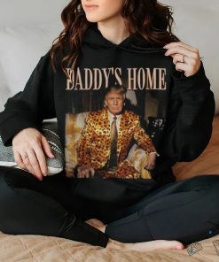 Daddy's Home Trump Shirt Trump 2024 Leopard Funny MAGA T Shirt 2 Daddy's Home Trump Shirt Trump 2024 Leopard Funny MAGA T Shirt