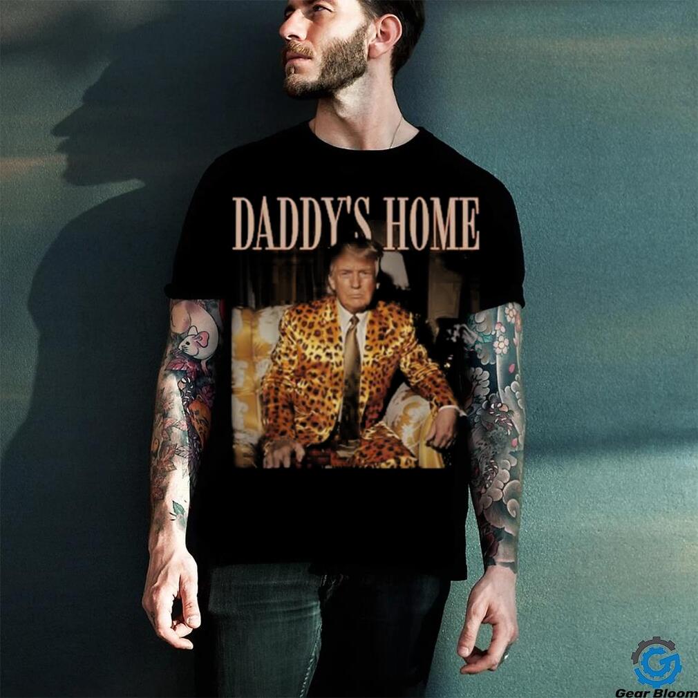 Daddy’s Home Trump Shirt Trump 2024 Leopard Funny MAGA T Shirt Daddy’s Home Trump Shirt Trump 2024 Leopard Funny MAGA T Shirt