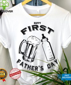 Dad’s first father’s day beer and bottle hoodie, sweater, longsleeve, shirt v-neck, t-shirt