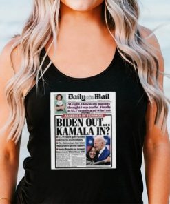 Daily Mail Biden Out Kamala In Shirt