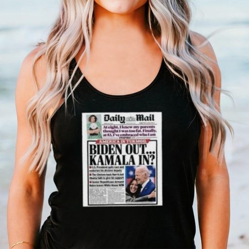 Daily Mail Biden Out Kamala In Shirt
