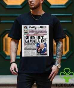 Daily Mail Biden Out Kamala In Shirt