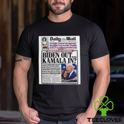 Daily Mail Biden Out Kamala In Shirt