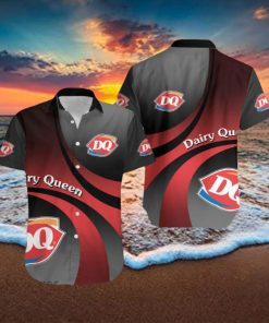 Dairy Queen Island Logo 3D Hawaiian Shirt For Men And Women