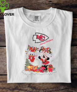 Daisy And Minnie Merry Christmas Kansas City Chiefs Shirt