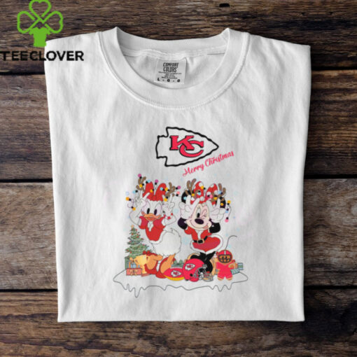 Daisy And Minnie Merry Christmas Kansas City Chiefs Shirt