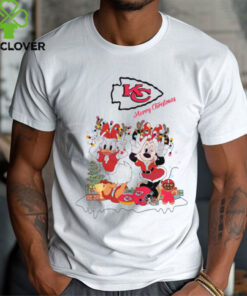 Daisy And Minnie Merry Christmas Kansas City Chiefs Shirt