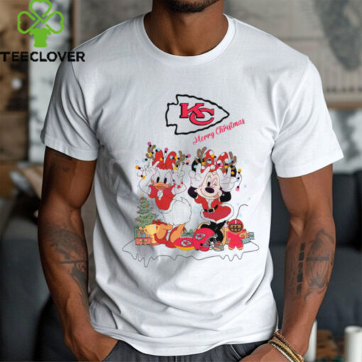 Daisy And Minnie Merry Christmas Kansas City Chiefs Shirt