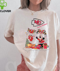 Daisy And Minnie Merry Christmas Kansas City Chiefs Shirt
