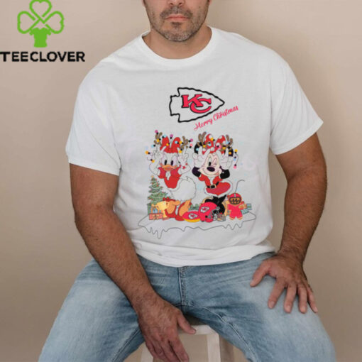 Daisy And Minnie Merry Christmas Kansas City Chiefs Shirt