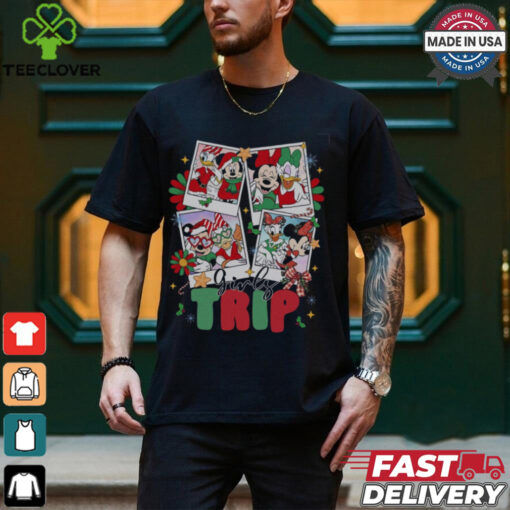 Daisy and Minnie Girl Trip Christmas Photos Shirt