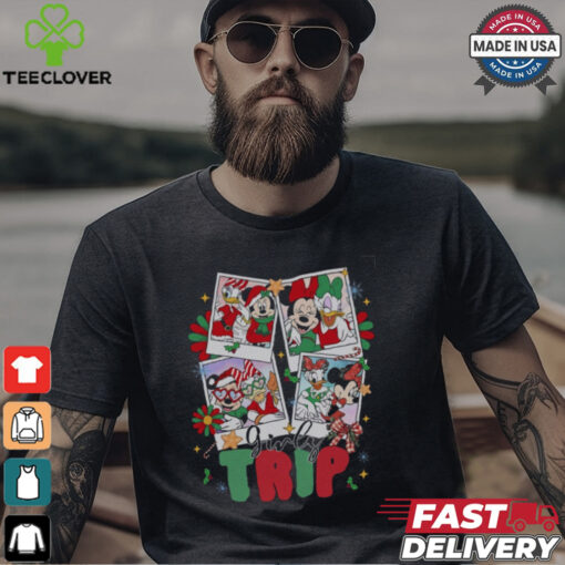 Daisy and Minnie Girl Trip Christmas Photos Shirt