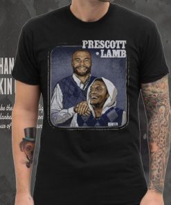 Dak Prescott & CeeDee Lamb Dallas Step Brothers WHT Shirt