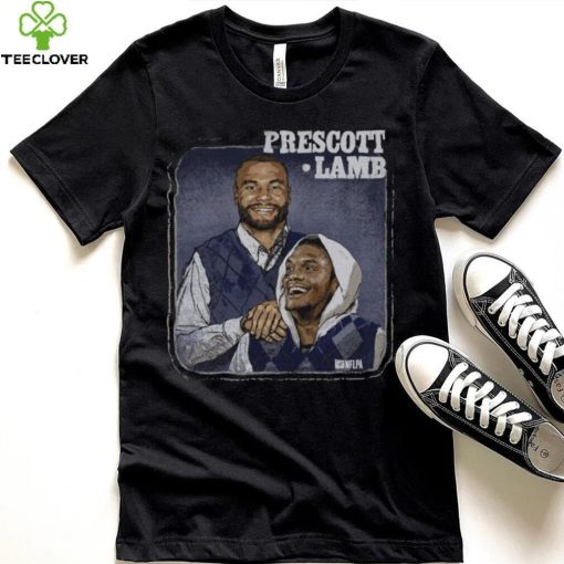 Dak Prescott & CeeDee Lamb Dallas Step Brothers WHT Shirt