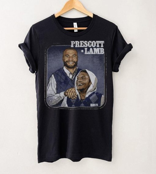 Dak Prescott & CeeDee Lamb Dallas Step Brothers WHT Shirt