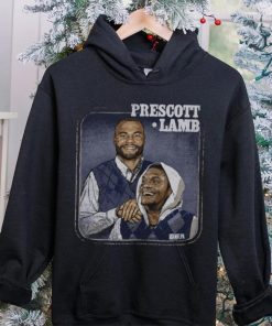 Dak Prescott & CeeDee Lamb Dallas Step Brothers WHT Shirt