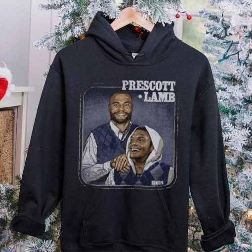 Dak Prescott & CeeDee Lamb Dallas Step Brothers WHT Shirt