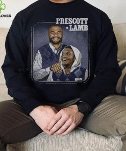 Dak Prescott & CeeDee Lamb Dallas Step Brothers WHT Shirt