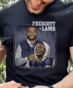 Dak Prescott & CeeDee Lamb Dallas Step Brothers WHT Shirt