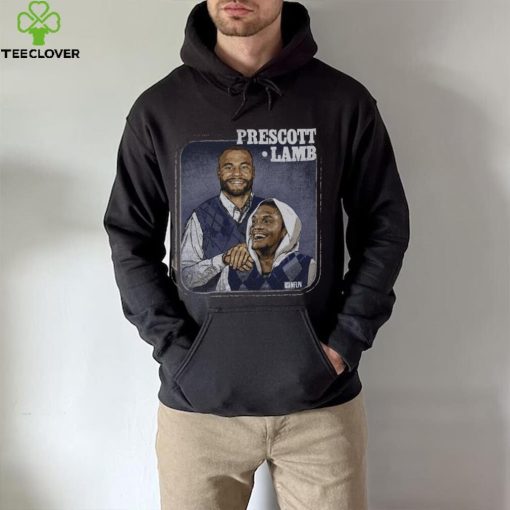 Dak Prescott & CeeDee Lamb Dallas Step Brothers WHT Shirt