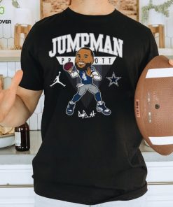 Dak Prescott Dallas Cowboys Jordan Brand Head Graphic T shirt