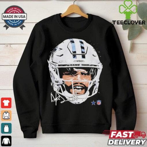 Dak Prescott Dallas Cowboys NFL football big face signature graphic shirt
