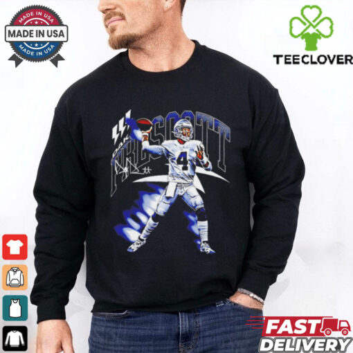 Dak Prescott Dallas Cowboys NFL football retro vintage shirt