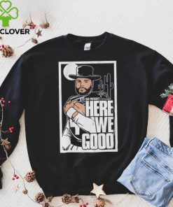 Dak Prescott here we go Dallas Cowboys poster shirt