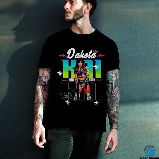 Dakota Kai King Kota signature graphic shirt