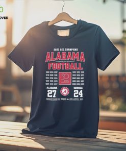 Dalatshirt alabama Crimson Tide 2023 SEC Champions Alabama football T shirt