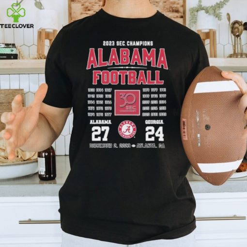 Dalatshirt alabama Crimson Tide 2023 SEC Champions Alabama football T shirt