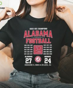 Dalatshirt alabama Crimson Tide 2023 SEC Champions Alabama football T shirt